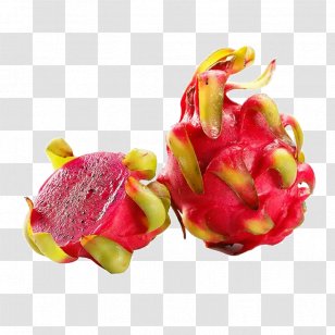 Pitaya Red Meat Auglis - Fruit - Cut Dragon Transparent PNG