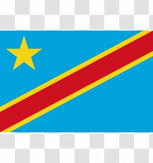 Flag Of The Democratic Republic Congo River - Yellow Transparent PNG