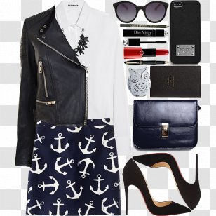 Fashion Jacket - Leather - Women With Casual Transparent PNG
