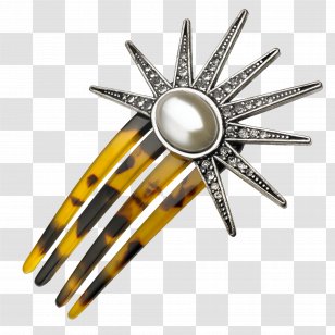 Earring Body Jewellery Imitation Pearl Comb - Material Transparent PNG