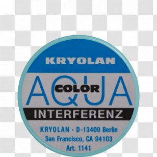 Kryolan Cosmetics Color Light Eyelash Extensions - Aquacolor Transparent PNG