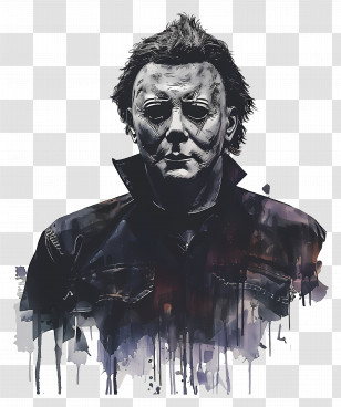 Michael Myers - Horror Character With Mask Transparent PNG
