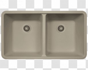 Polaris P208 AstraGranite Double Equal Bowl Kitchen Sink MR Direct 802 TruGranite Composite Material - Hardware - Marble Chopping Board Transparent PNG