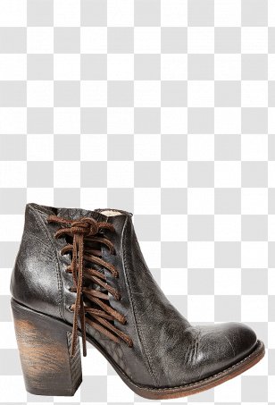 Cowboy Boot Shoe Leather Walking - Heel Height Shoes For Women Business Casual Transparent PNG