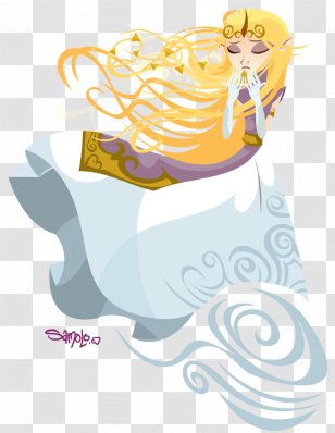 The Legend Of Zelda: Skyward Sword Wind Waker Princess Zelda Link - Chere Transparent PNG