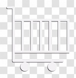 Cart Icon Business Market - Blackandwhite Logo Transparent PNG