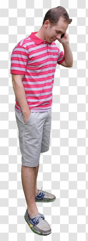 Man T-shirt Image Casual Wear - Pocket Transparent PNG