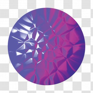 Circle Gobo Glass Purple - Round Stage Transparent PNG