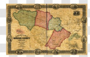 Howard County, Maryland Montgomery County Cecil Kent Prince George's - Map Collection - Brief History Transparent PNG