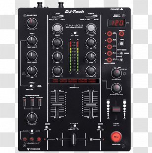 Audio Mixers Disc Jockey DJ Mixer DJM Controller - Dj - Speakers Transparent PNG