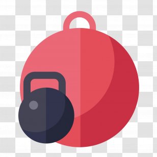 Physical Exercise Fitness Centre Ball Bodybuilding - Vector Red Transparent PNG