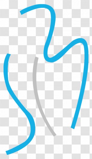 Line Angle Clip Art - Electric Blue Transparent PNG