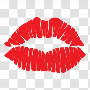 Girl Kiss - Bar And Bat Mitzvah - Coquelicot Lipstick Transparent PNG