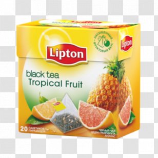 Green Tea Iced Lipton Earl Grey - Citric Acid Transparent PNG