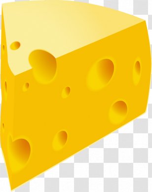 Gouda Cheese Illustration - Biscuit - Hand Painted Yellow Transparent PNG
