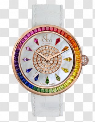 Jacob & Co Counterfeit Watch Clock Jewellery - Accessory - Rainbow Roses Rings Transparent PNG