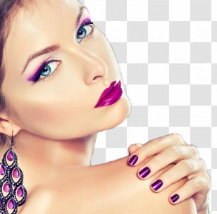 Cosmetics Model Eye Shadow Manicure Makeup Brush - Europe, The United States And Transparent PNG