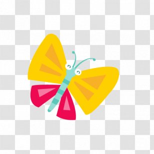 Butterfly Cartoon Clip Art Transparent PNG