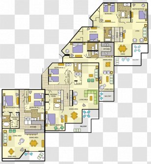 Floor Plan Residential Area Line - Design Transparent PNG