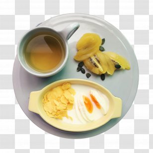 Breakfast Vegetarian Cuisine Nutrition Kiwifruit - Cows Milk - Nutritious Transparent PNG