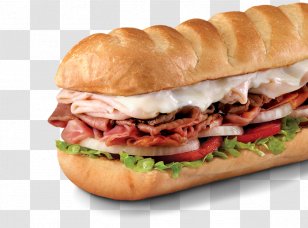 Submarine Sandwich Meatball Pickled Cucumber Ham Delicatessen - Chivito - Cheese Transparent PNG