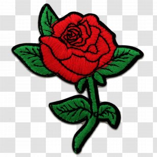 Embroidered Patch Iron-on Embroidery Rose Clothing Transparent PNG