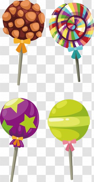 Lollipop Stick Candy Dessert - Sweet Transparent PNG
