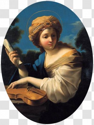 Saint Cecilia Painting Pinacoteca Nazionale Di Bologna Patron - Frame Transparent PNG