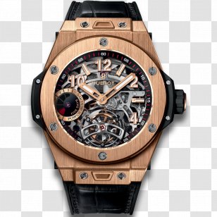 Watch Hublot Tourbillon Power Reserve Indicator Chronograph - Movement Transparent PNG
