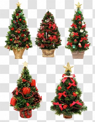 Christmas Tree New Year - Candle Transparent PNG