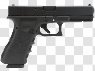 Glock 22 .40 S&W Semi-automatic Pistol GLOCK 17 - Semiautomatic - Handgun Transparent PNG