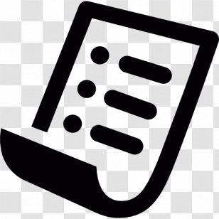 Icon Design - Order - Black And White Transparent PNG