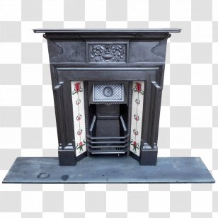 Fireplace Insert Cast Iron Stove House - Tile Transparent PNG
