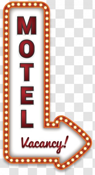 Motel 6 Blue Swallow Hotel Gratis - Clip Art - Vector Hand-painted Shop Signs Transparent PNG