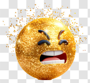 Sparkle - Angry Glitter Emoji Transparent PNG