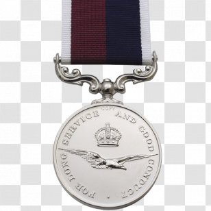 Medal For Long Service And Good Conduct (Military) Military Royal Air Force - Meritorious Transparent PNG