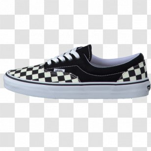 checkered vans transparent