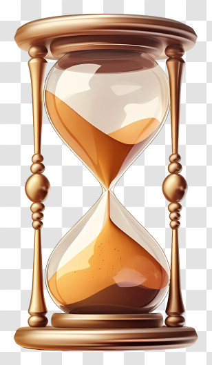 Sandglass - Antique Hourglass Timer Transparent PNG