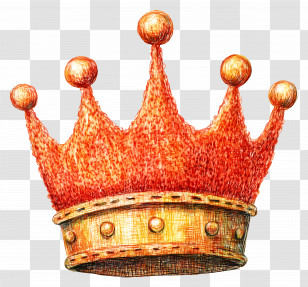 Crown Icon - Golden Crown With Jewels Transparent PNG