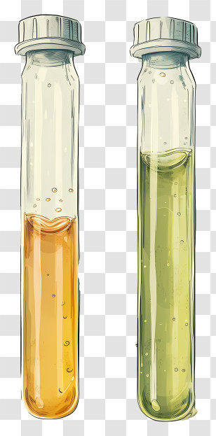 Test Tubes - Test Tubes With Liquid Transparent PNG