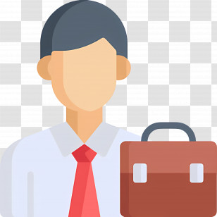Salesperson - Businessman With Briefcase Transparent PNG