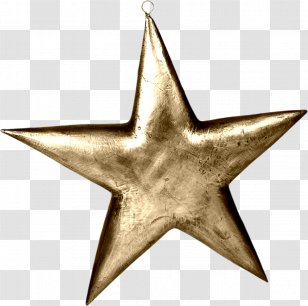 Pentagram Five-pointed Star Brown - 5 Transparent PNG
