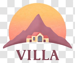 Villa Logo - Cozy Villa Logo Transparent PNG