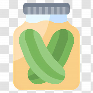 Pickle Jar - Pickle Jar With Cucumbers Transparent PNG