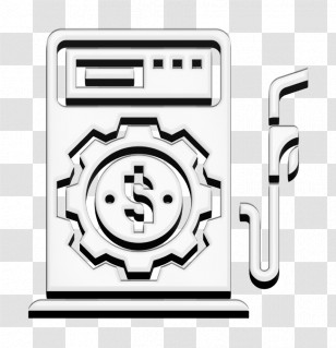 Gas Pump Icon Investment Icon Business And Finance Icon Transparent PNG