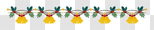 Tropical Bird Feathers - Christmas Garland Decoration Transparent PNG