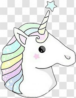 Unicorn Drawing Pastel Criatura Imaginaria - Area Transparent PNG