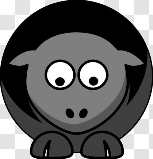 Eye Strabismus Animation Clip Art - Emoticon - Sad Sheep Cliparts Transparent PNG