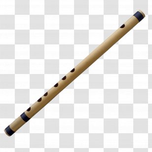Bansuri Transverse Flute Bamboo Musical Instruments - Silhouette Transparent PNG