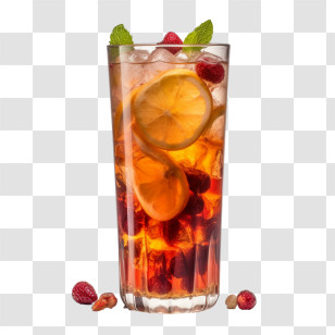 Ice Tea
 - Refreshing Iced Tea With Lemon And Mint Transparent PNG
